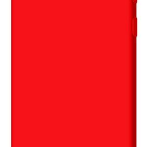 Back panel cover Evelatus Samsung Galaxy S10 Premium Soft Touch Silicone Case Red
