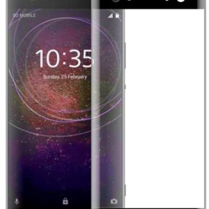 Aizsargstikls Evelatus Sony Xperia XA2 Ultra 2.5D Full Cover Japan Glue Glass Anti-Static