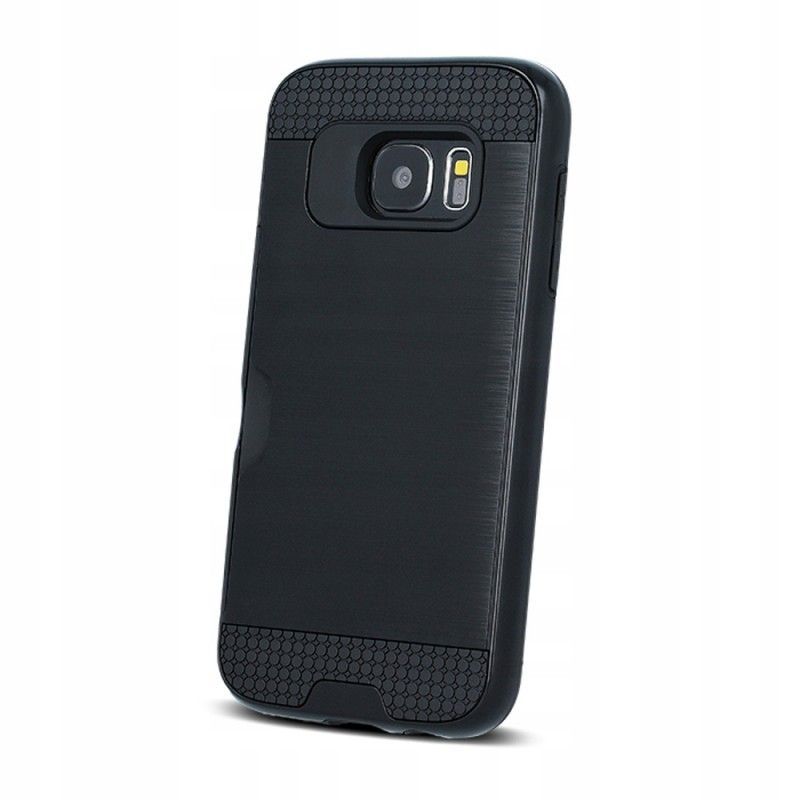 Back panel cover GreenGo Samsung Galaxy S8 Defender Card Case Black
