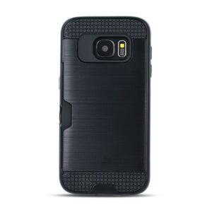 Aizmugurējais vāciņš GreenGo Samsung Galaxy S8 Defender Card Case Black
