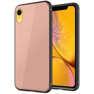 Aizmugurējais vāciņš GreenGo Apple iPhone XR GLASS Case Pink