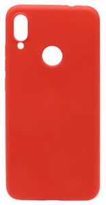 Nugarėlės dėklai Evelatus Huawei Y7 2019 Silicone case Red