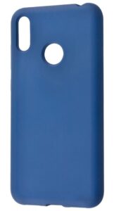 Nugarėlės dėklai Evelatus Huawei Y7 2019 Silicone case Blue