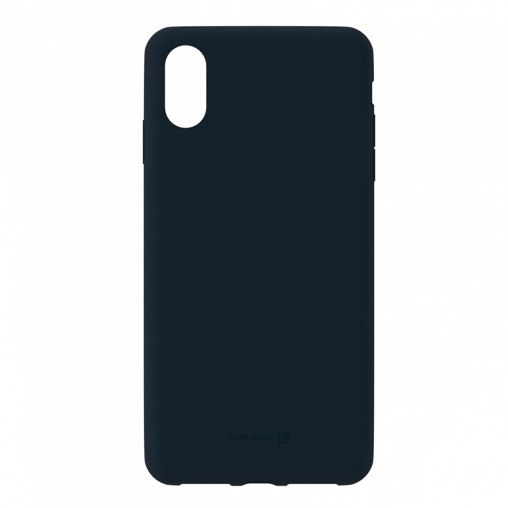 Back panel cover Evelatus Samsung A40 Silicon Case Dark Blue