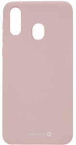 Aizmugurējais vāciņš Evelatus Samsung A40 Silicon Case Pink Sand