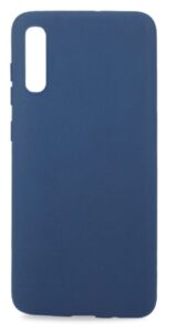 Back panel cover Evelatus Samsung A50 Silicon Case Dark Blue