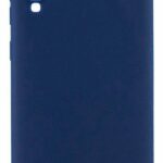 Aizmugurējais vāciņš Evelatus Samsung A70 Silicon Case Dark Blue