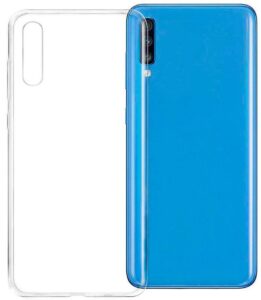Nugarėlės dėklai Evelatus Samsung A70 Silicon Case Transparent