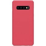 Aizmugurējais vāciņš Nillkin Samsung Galaxy S10 Super Frosted Back Cover Red