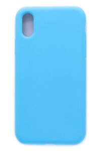 Nugarėlės dėklai Evelatus Apple iPhone XR Premium Soft Touch Silicone Case Sky Blue