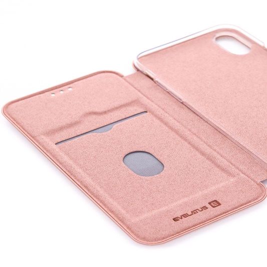 Kaaned - kaaned Evelatus Apple iPhone XR Book Case Rose Gold