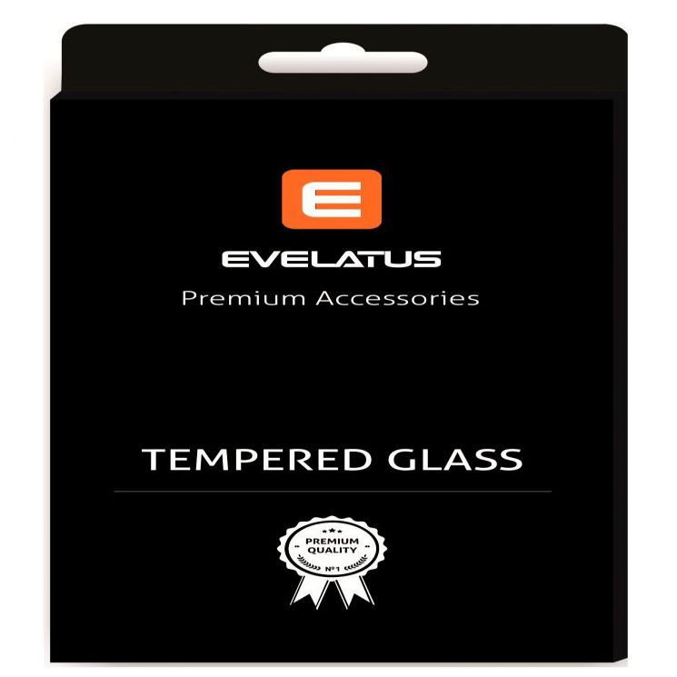 Protective glass Evelatus Apple iPhone 7/8 Anti-Blue 2.5D Full Cover Japan Glue Glass Anti-Static