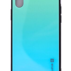 Tagakaaned Evelatus Apple iPhone X/Xs Gradient Glass Case 6 Lagoon