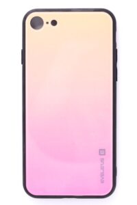 Back panel cover Evelatus Apple iPhone 7/8 Gradient Glass Case 1 Mild Melon
