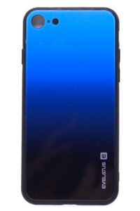 Back panel cover Evelatus Apple iPhone 7/8 Gradient Glass Case 7 Sea Depth