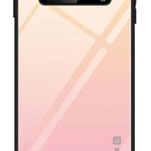 Back panel cover Evelatus Huawei Y6 2019 Gradient Glass Case 1 Mild Melon