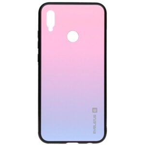 Back panel cover Evelatus Huawei Y6 2019 Gradient Glass Case 2 Bubble Gum