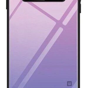 Back panel cover Evelatus Samsung Galaxy A7 2018 Gradient Glass Case 2 Bubble Gum