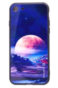 Back panel cover Evelatus Apple iPhone 7/8/SE2020/SE2022 Picture Glass Case Flower Power