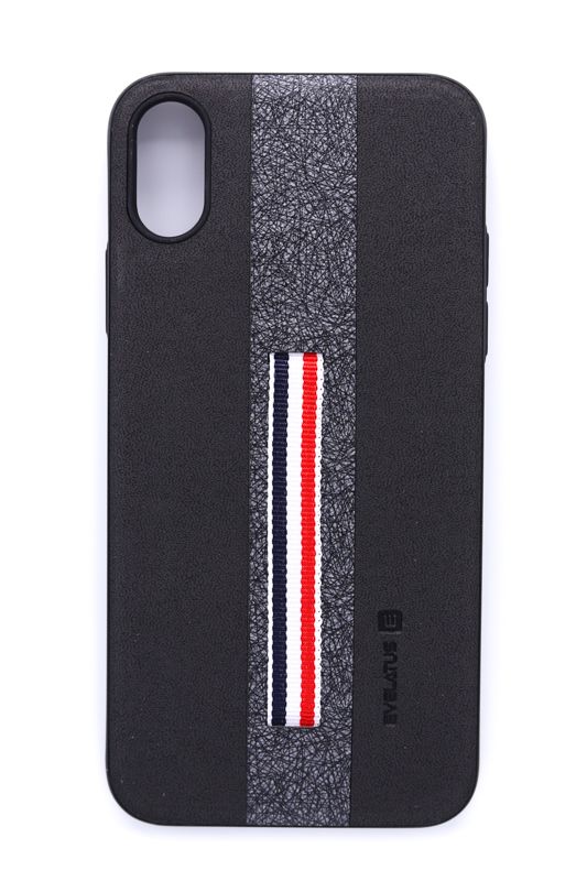 Back panel cover Evelatus Apple iPhone X Dazzel Black