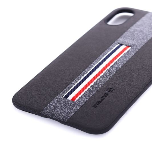 Back panel cover Evelatus Apple iPhone X Dazzel Black