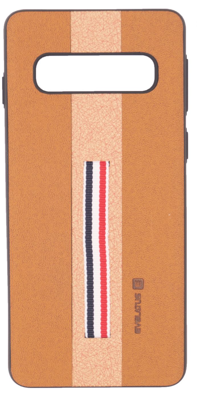 Back panel cover Evelatus Samsung S10 Dazzel Brown