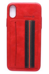 Aizmugurējais vāciņš Evelatus Apple iPhone X Cubit Plastic Red