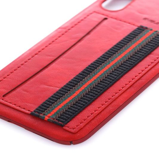 Aizmugurējais vāciņš Evelatus Apple iPhone X Cubit Plastic Red