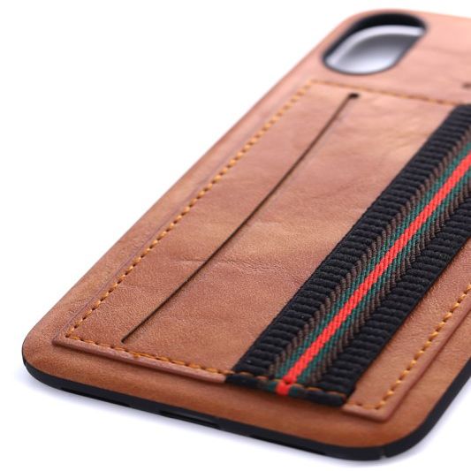 Nugarėlės dėklai Evelatus Apple iPhone X Cubit Brown