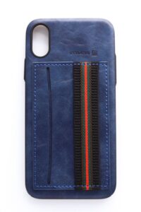 Aizmugurējais vāciņš Evelatus Apple iPhone X Cubit Plastic Blue