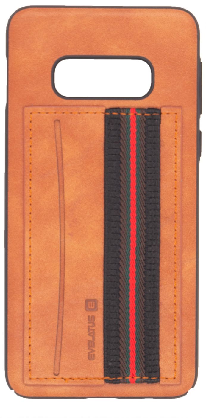 Back panel cover Evelatus Samsung S10e Cubit Plastic Brown
