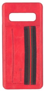 Back panel cover Evelatus Samsung Galaxy S10 Cubit Plastic Red