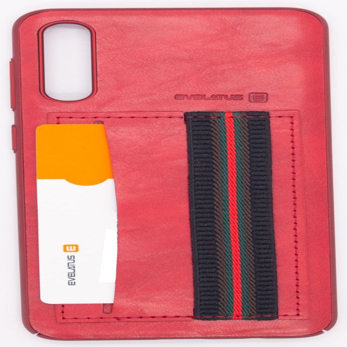 Back panel cover Evelatus Samsung Galaxy A50 Cubit Plastic Red