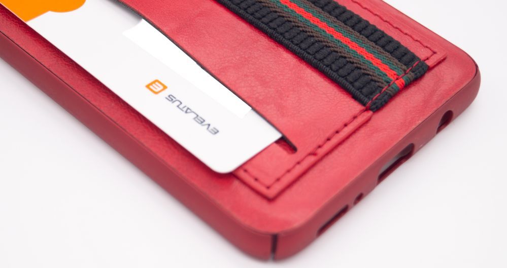 Back panel cover Evelatus Samsung Galaxy A50 Cubit Plastic Red