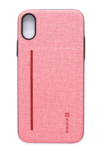 Back panel cover Evelatus Apple iPhone X Pink