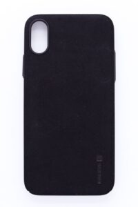 Back panel cover Evelatus Apple iPhone X Velvet Black