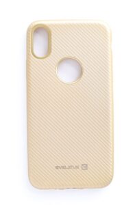 Back panel cover Evelatus Apple iPhone X Carbon Gold