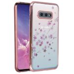 Back panel cover iLike Samsung Galaxy S10E G970 Flower Rose Gold