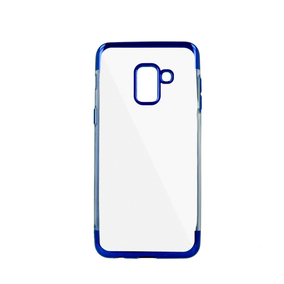 Back panel cover iLike Apple iPhone X / XS Plating Soft TPU Blue
