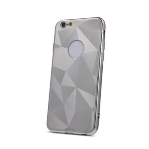 Nugarėlės dėklai iLike Apple iPhone XS Geometric Shine case Silver