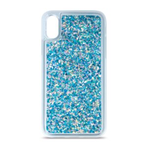 Aizmugurējais vāciņš iLike Samsung Galaxy A10 Liquid Sparkle TPU case Blue