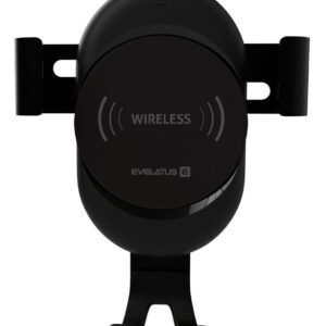 Auto holder Evelatus  Gravity Car Holder with Wireless Charger WCH02 Black
