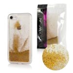 Back panel cover OEM Apple iPhone XR Liquid Pearl TPU case Gold
