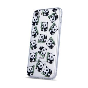 Nugarėlės dėklai iLike Apple iPhone X / iPhone XS Ultra Trendy Panda Back Case