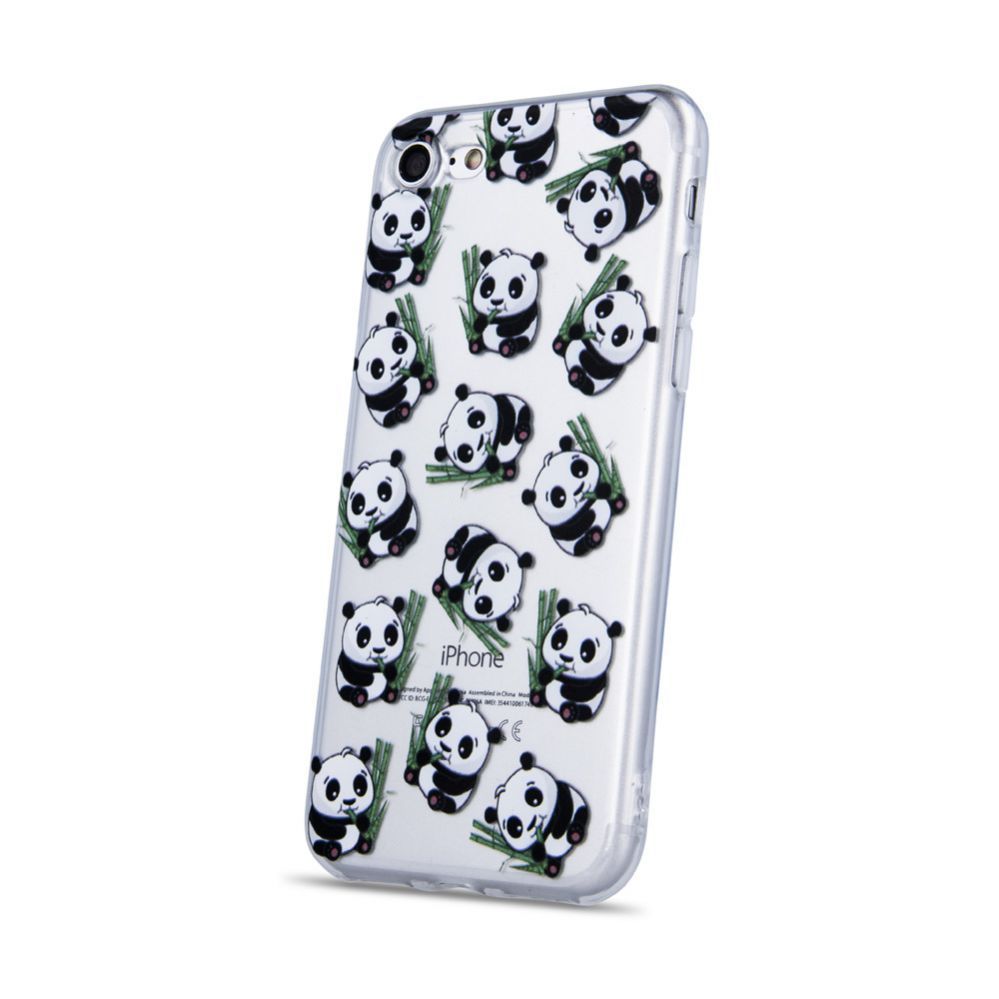 Back panel cover iLike Apple iPhone X / iPhone XS Ultra Trendy Panda Back Case