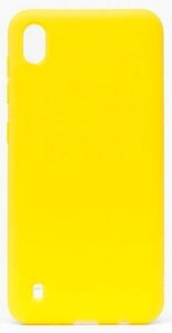 Nugarėlės dėklai Evelatus Samsung Galaxy A10 Nano Silicone Case Soft Touch TPU Yellow