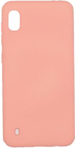 Back panel cover Evelatus Samsung A10 Nano Silicone Case Soft Touch TPU Beige