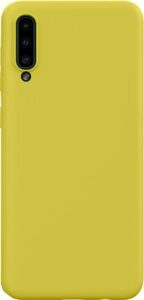Nugarėlės dėklai Evelatus Samsung Galaxy A30s/A50/A50s Nano Silicone Case Soft Touch TPU Yellow