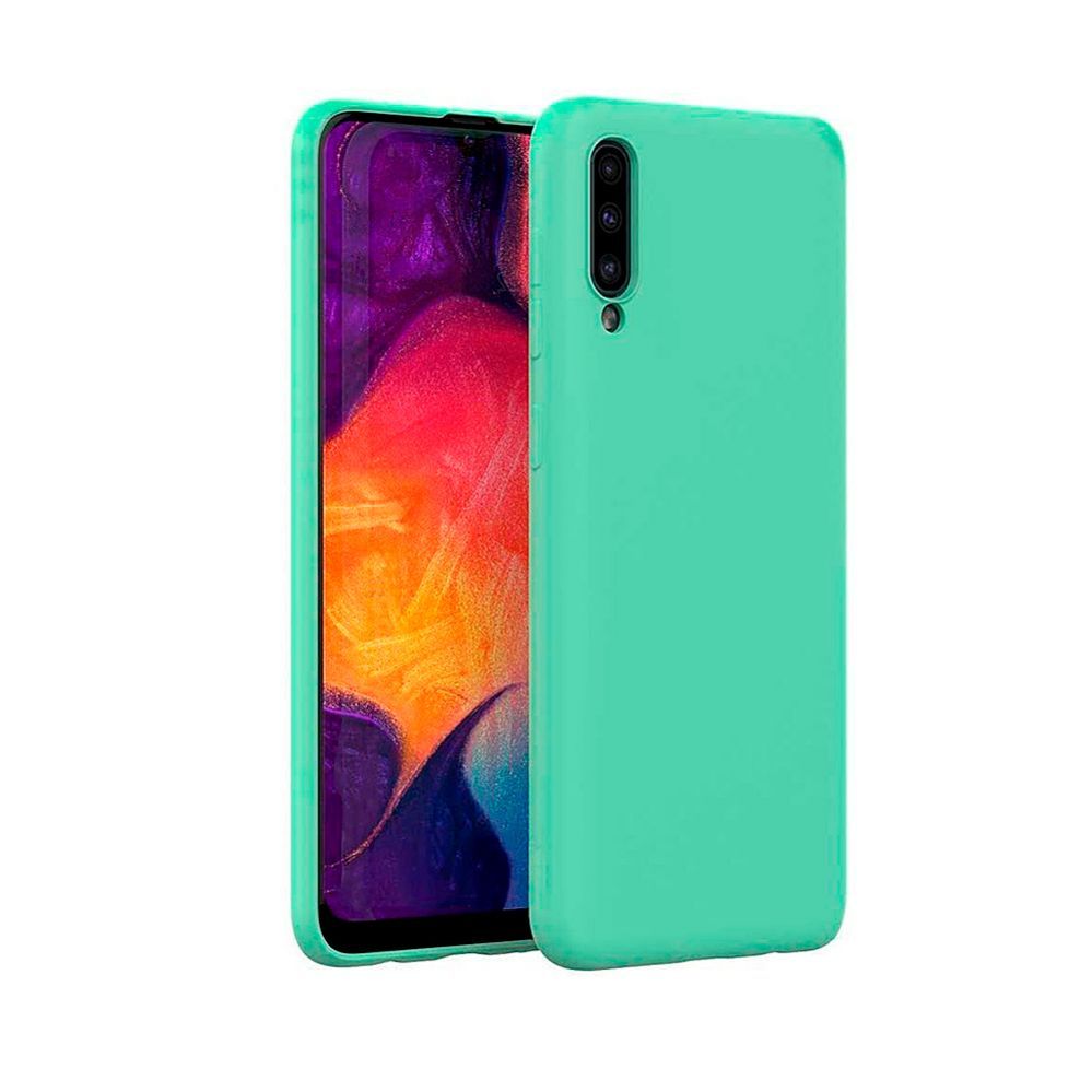 Tagakaaned Evelatus Samsung Galaxy A30s/A50/A50s Nano Silicone Case Soft Touch TPU Mint