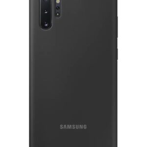 Back panel cover Samsung - Galaxy Note 10 Silicone Cover Black